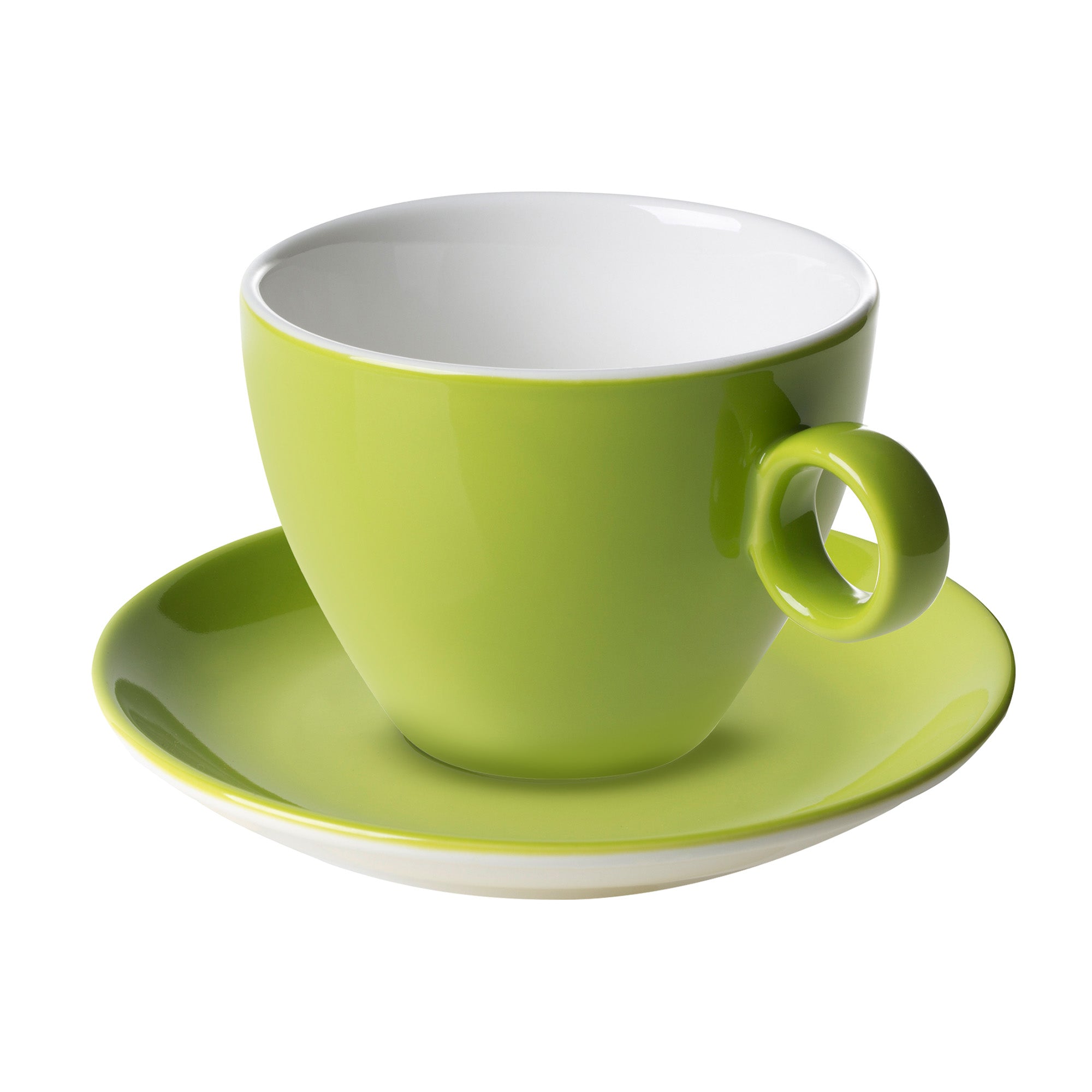 (6 stk.) BART COLOUR CAFE - Cappuccinokop - Ø 155mm - Lime