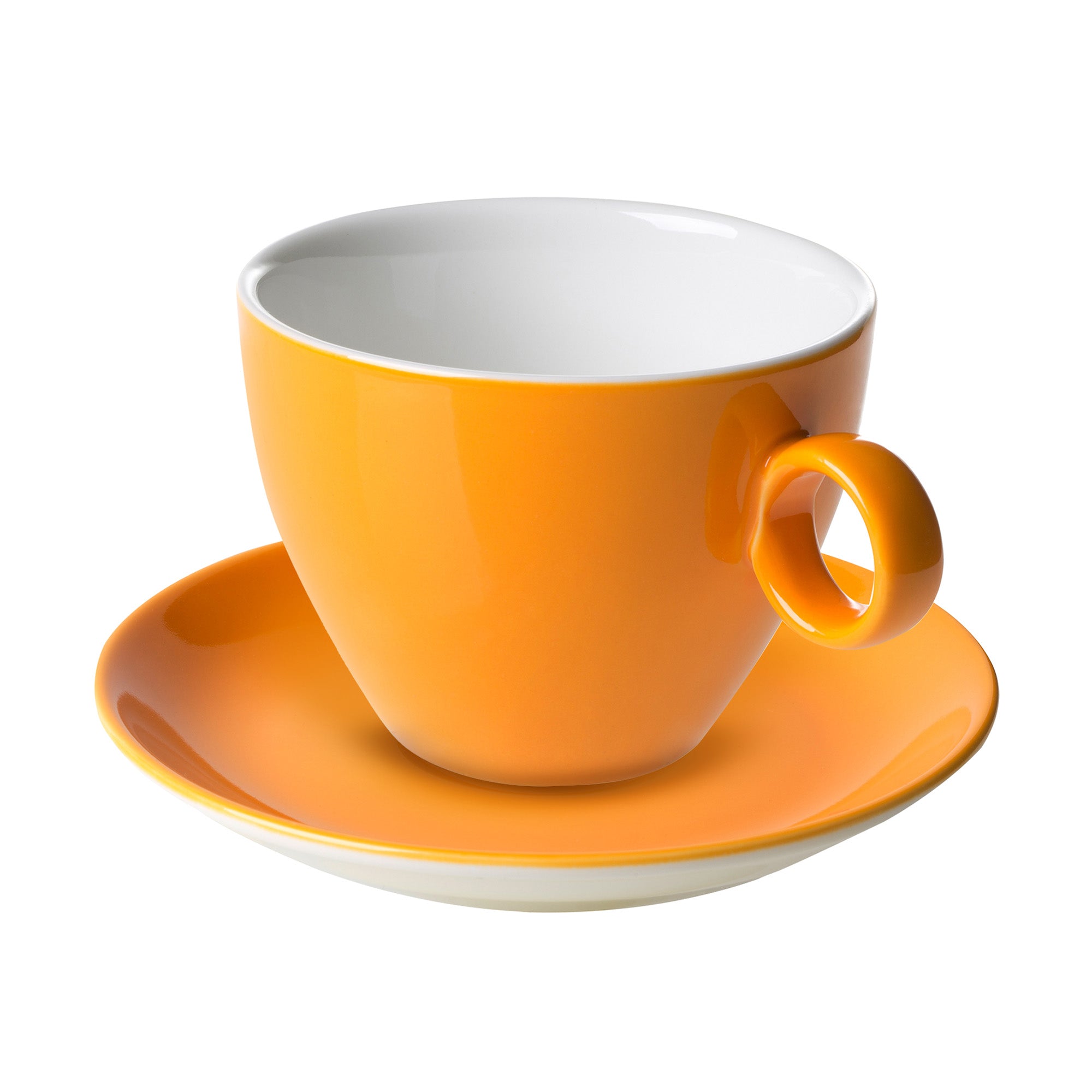 (6 stk.) BART COLOUR CAFE - Cappuccinokop - Ø 155mm - Orange