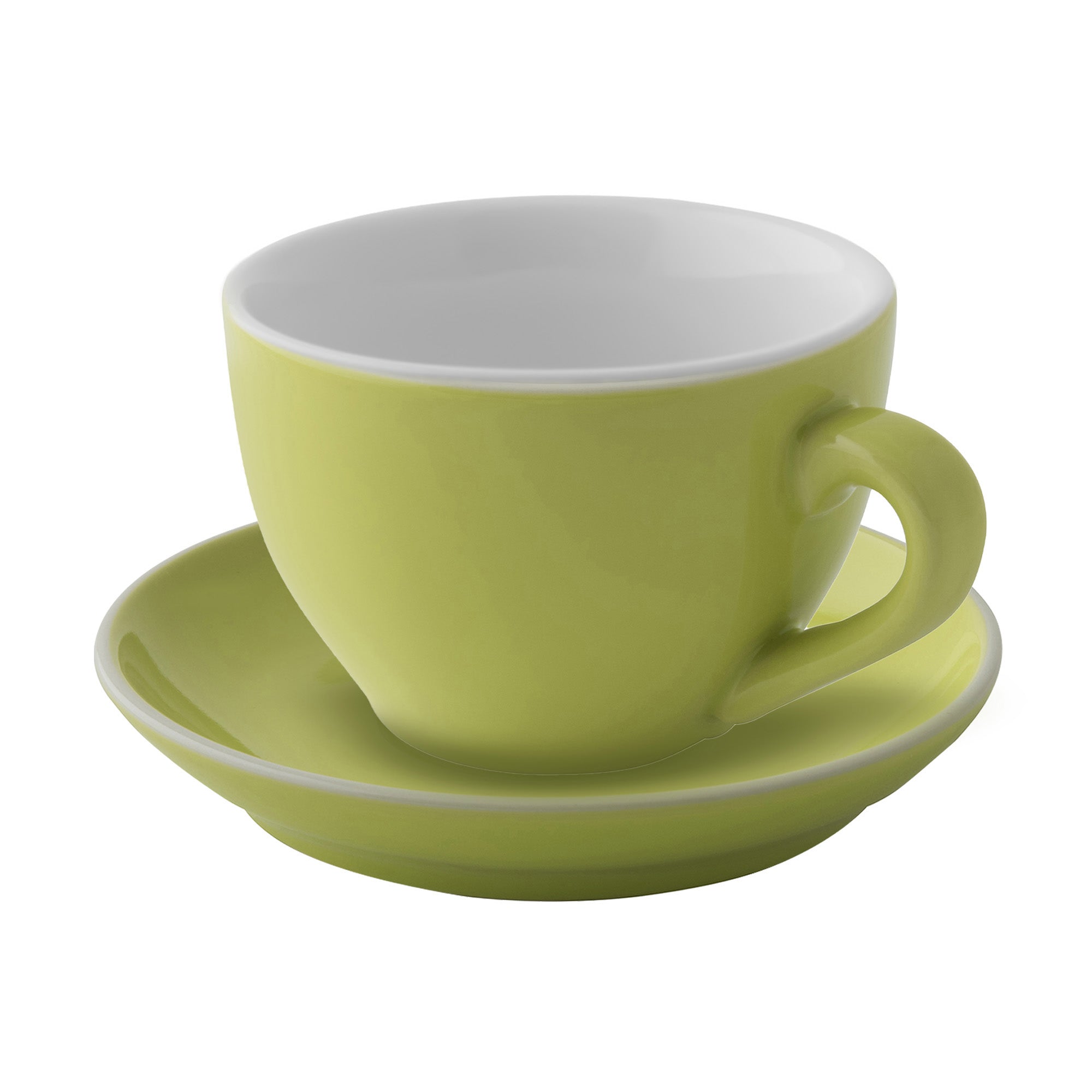 (6 stk.) FARVER - Cappuccinokop - Ø 140 mm - Lime