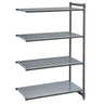 CAMBRO | Camshelving® - Basics Plus - Ekstra hylde - 1175 mm - med 3 slidser og 1 fast hylde