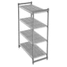 CAMBRO | Camshelving® - Basics Plus - Basisreol - 1830 mm - med 4 hylder med slidser