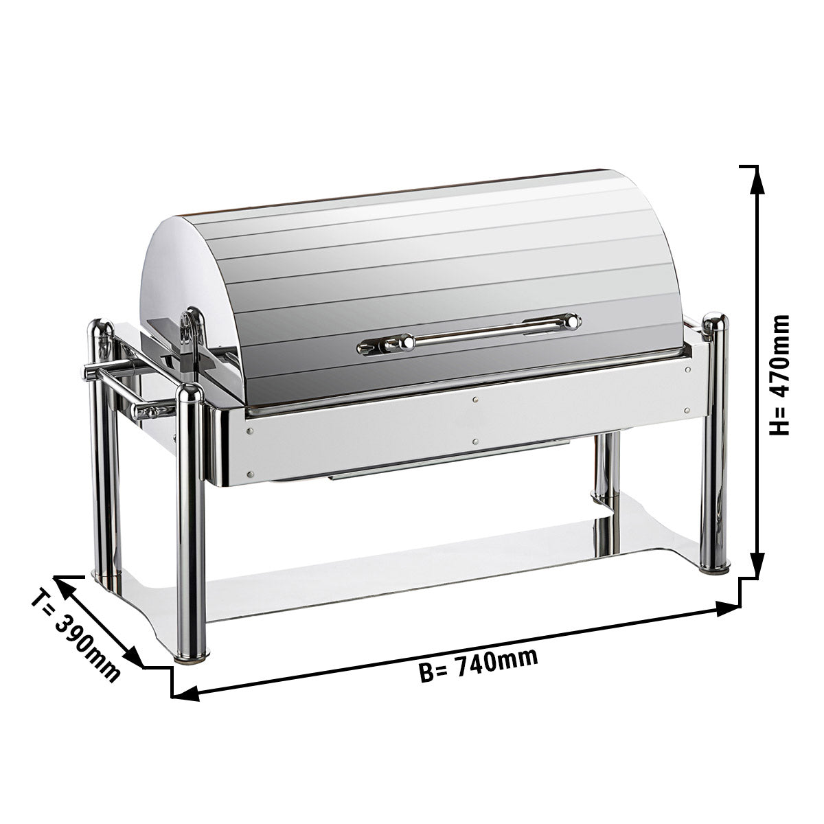 Chafing Dish- GN 1/1 - med låg