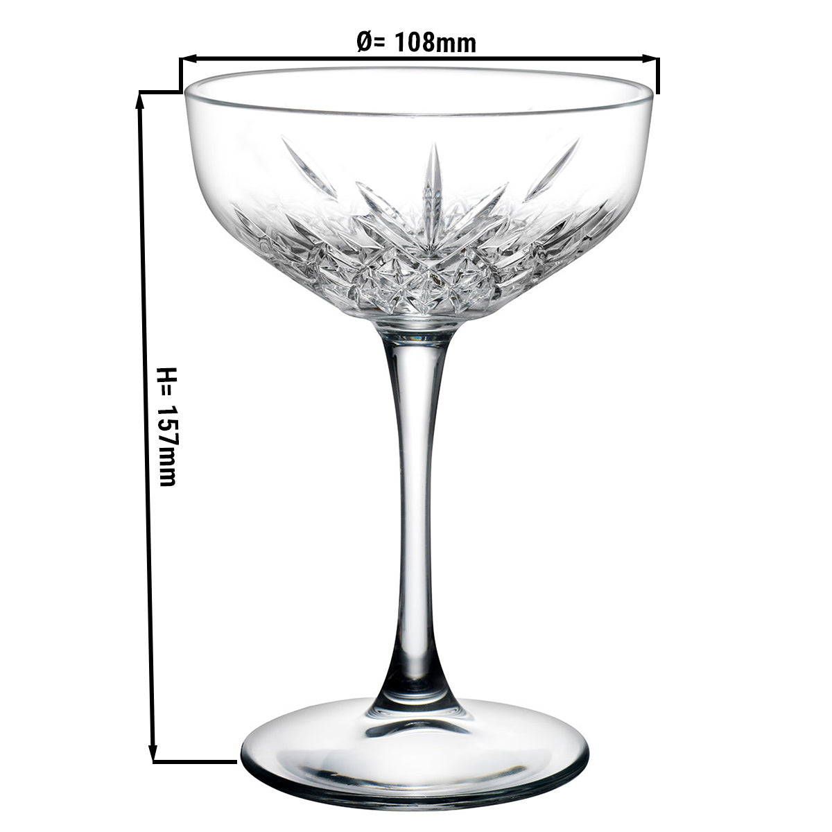 MOSCOW Cocktailglas - 0,27 liter - sæt med 12 stk.