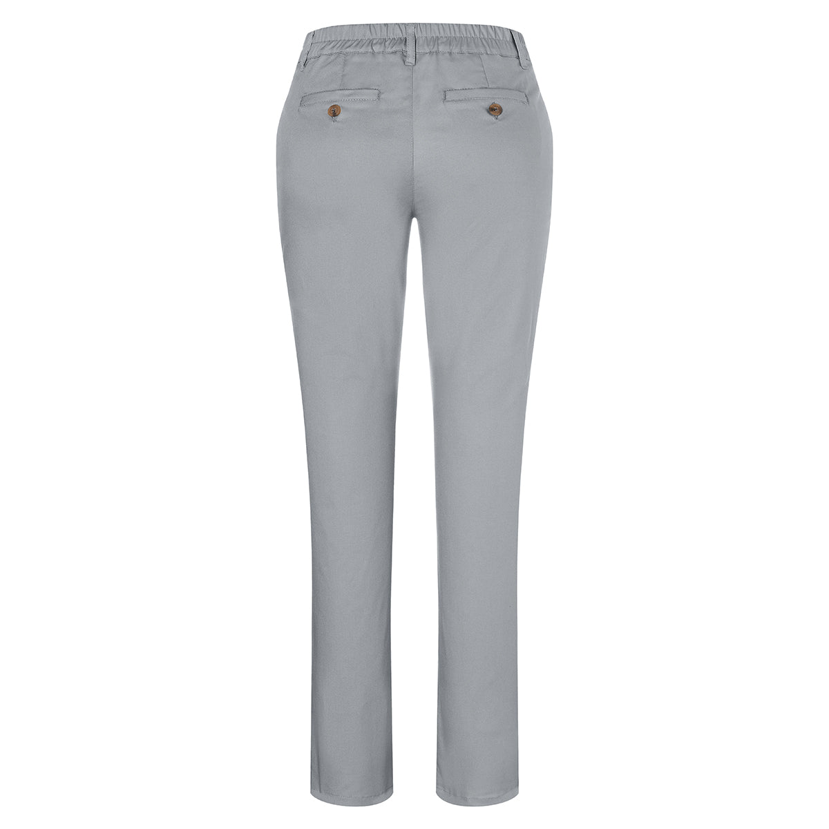 Karlowsky - Damebukser Chinos Modern-Stretch - Stengrå - Str. 34