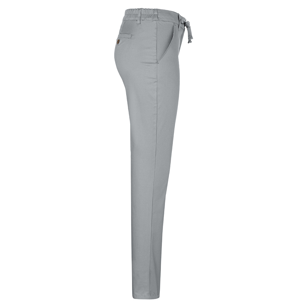 (6 stk) Karlowsky - Damebukser Chinos Modern-Stretch - Stengrå - Str. 34