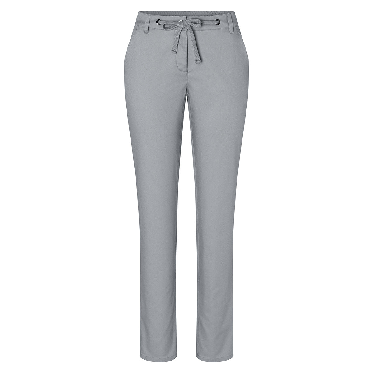 Karlowsky - Damebukser Chinos Modern-Stretch - Stengrå - Str. 36