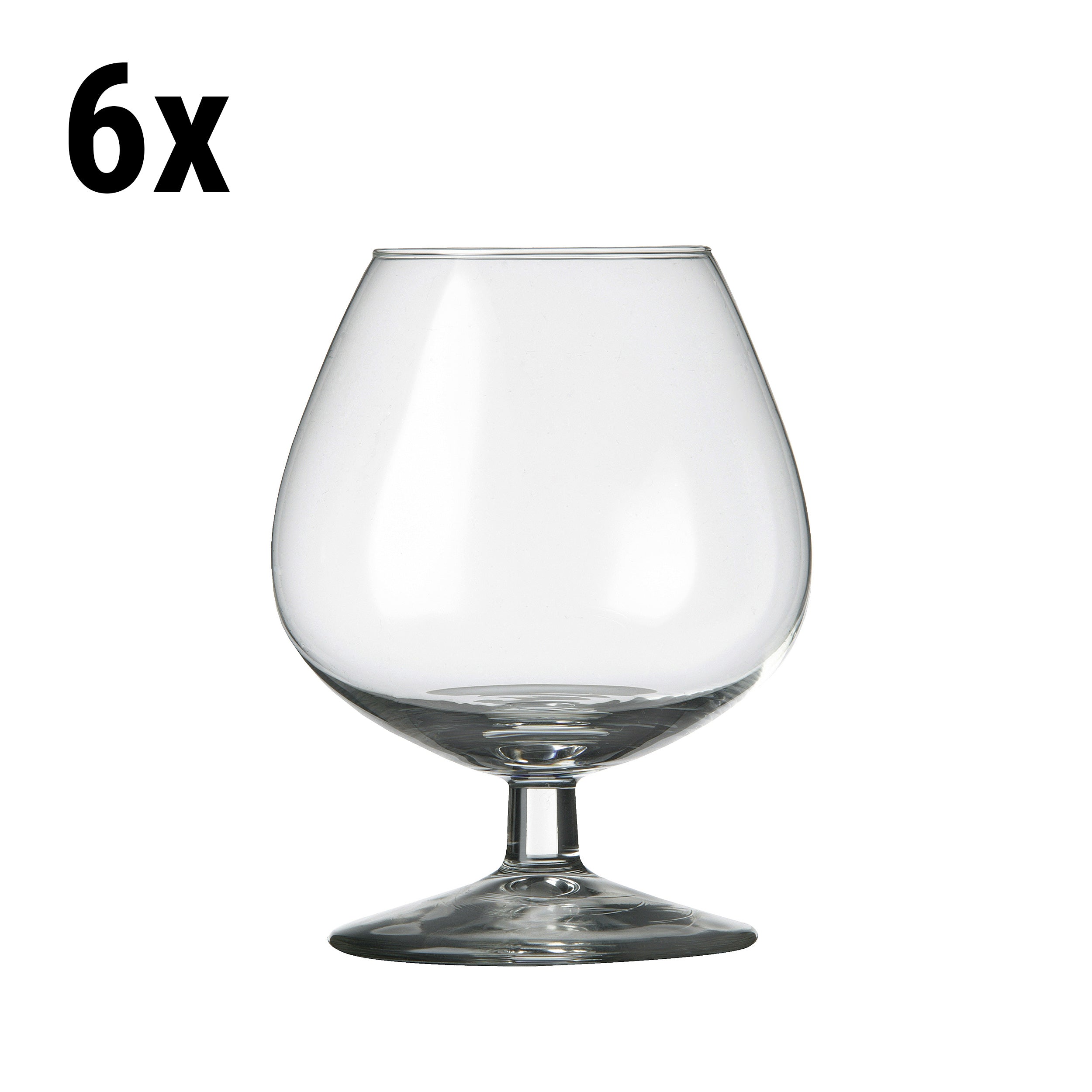 (6 stk.) Cognacglas - SAO PAULO - 250 ml