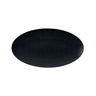 (2 stk.) SELTMANN WEIDEN | Oval tallerken - 330x180 mm - Sort