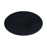 (2 stk.) SELTMANN WEIDEN | Oval tallerken - 400x255 mm - Sort