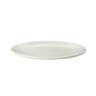 (12 stk.) LUX - Flad tallerken - Maastricht - uden fane - Porcelæn - Ø 25,5 cm - Elfenbenshvid