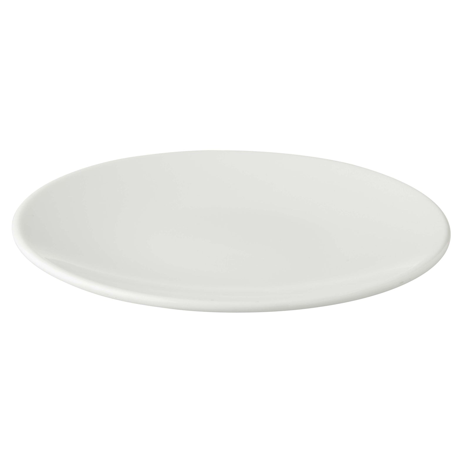 (6 stk.) WHITE DELIGHT - Coupe tallerken flad - Ø 160mm - Hvid