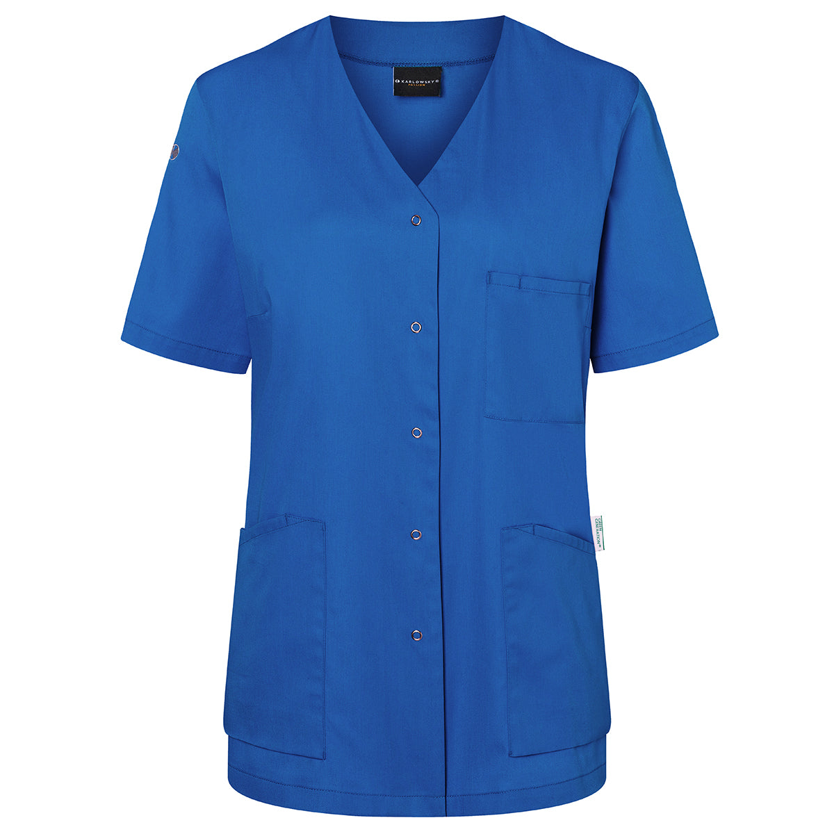 (6 stk.) Karlowsky - Kortærmet jakke til kvinder Essential - Royal Blue - Størrelse: 48