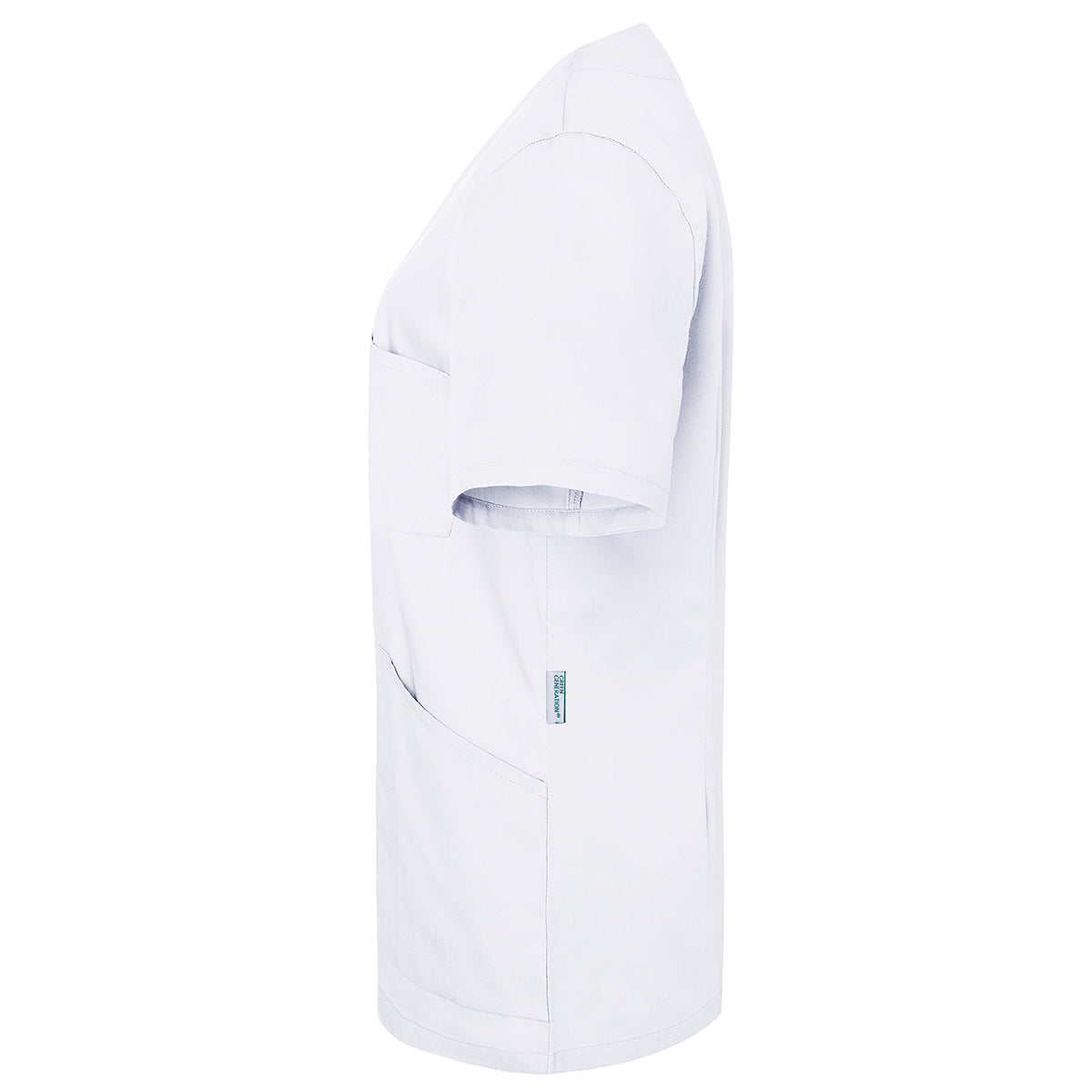 (6 stk.) Karlowsky - Kortærmet jakke til kvinder Essential - Hvid - Størrelse: 46