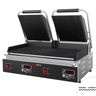 Kontaktgrill / klemmegrill - 3,6 kW - plader: rillet top og bund - Grilloverflade: 480x230 mm
