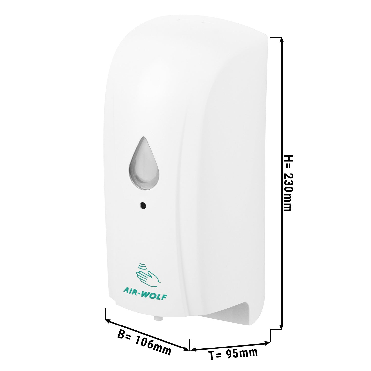 AIR-WOLF - Disinfektionsmiddel dispenser med sensor - 500 ml