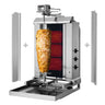 Kebabsteger/Kebabgrill -  3 brændere (bevægelig) - max. 40 kg | Gyrosgrill | Table Grill | Elektrisk Grill | Döner Machine | Gyros maskine |