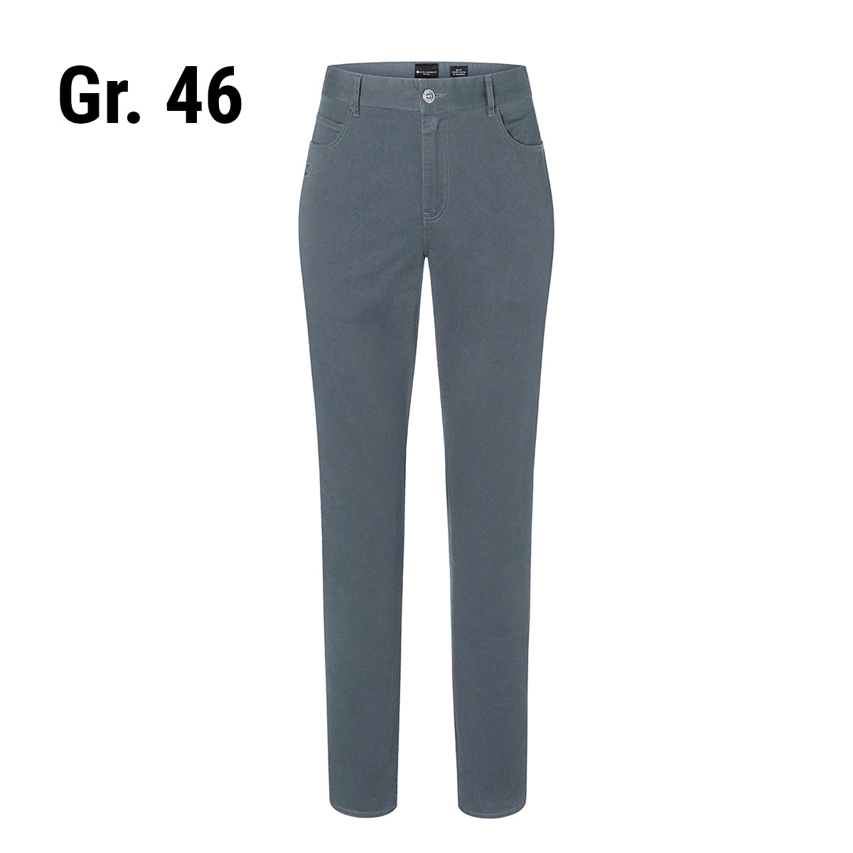 (6 stk.) Karlowsky - 5-lomme bukser til damer - Antracit - Størrelse: 46