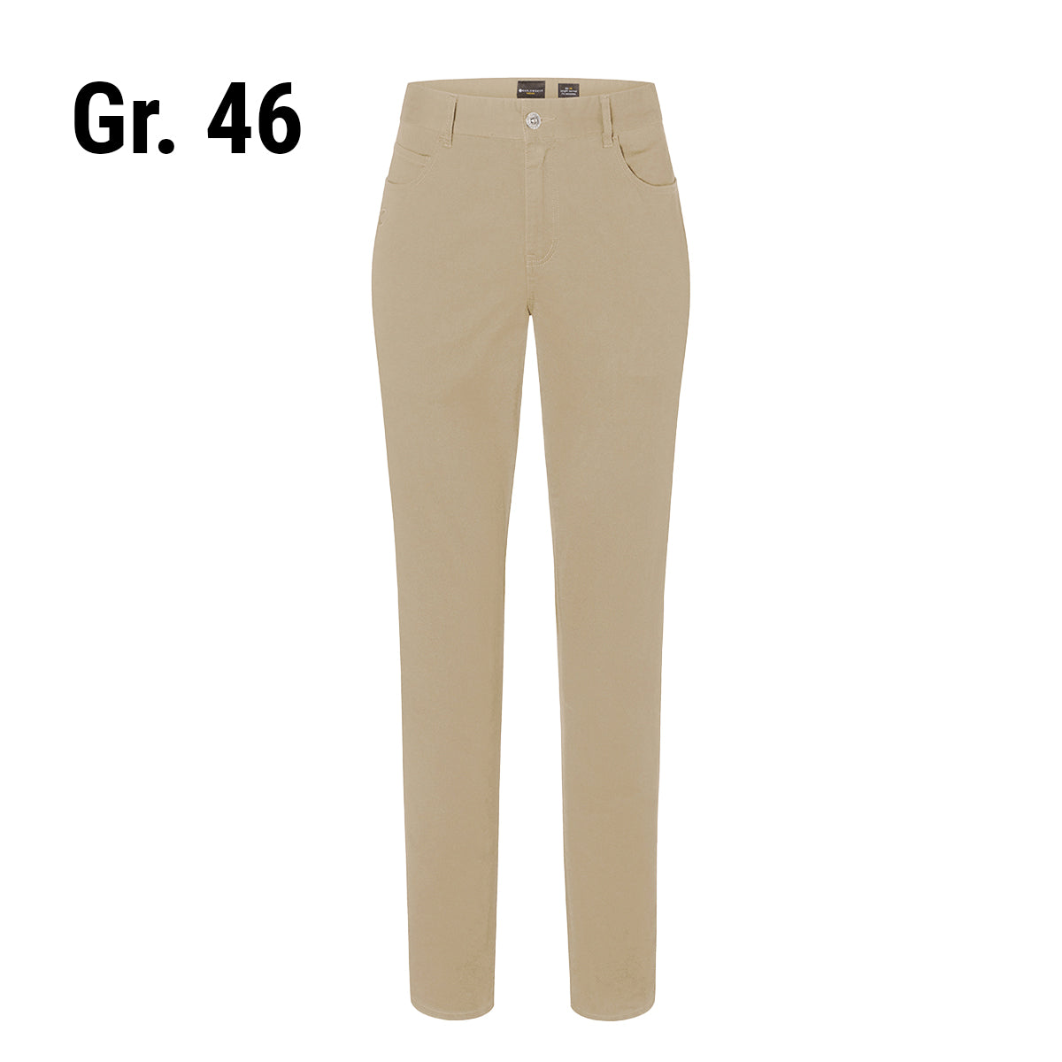 Karlowsky - 5-lomme bukser til damer - Pebble grey - Størrelse: 46