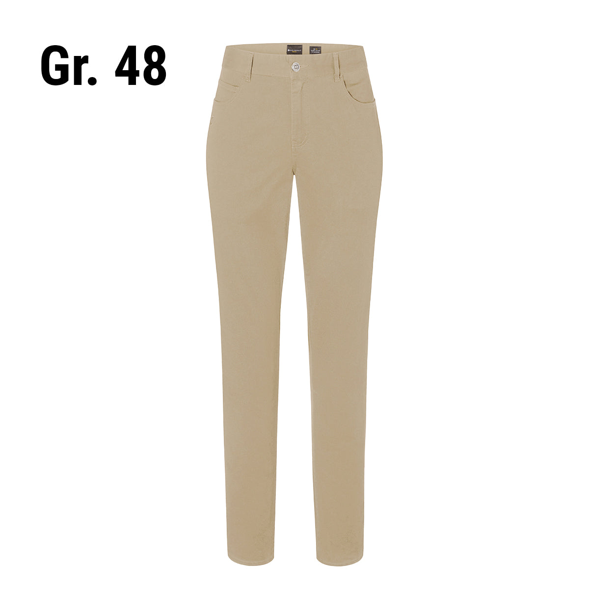 (6 stk.) Karlowsky - bukser med 5 lommer til damer - Pebble Grey - Størrelse: 48