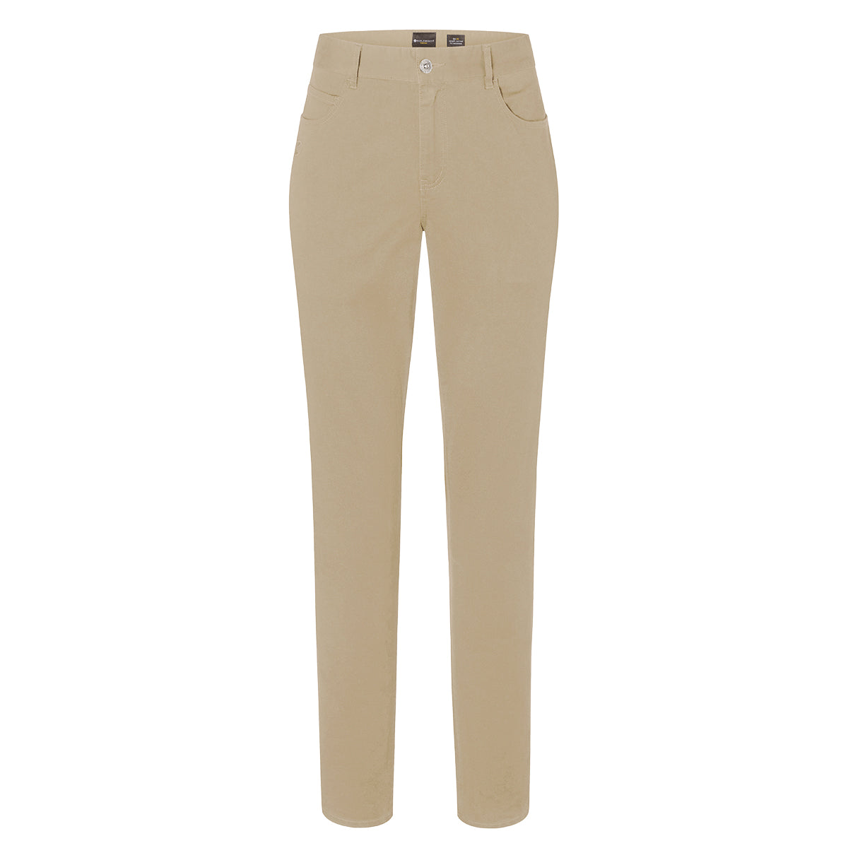 Karlowsky - 5-lomme bukser til damer - Pebble grey - Størrelse: 54