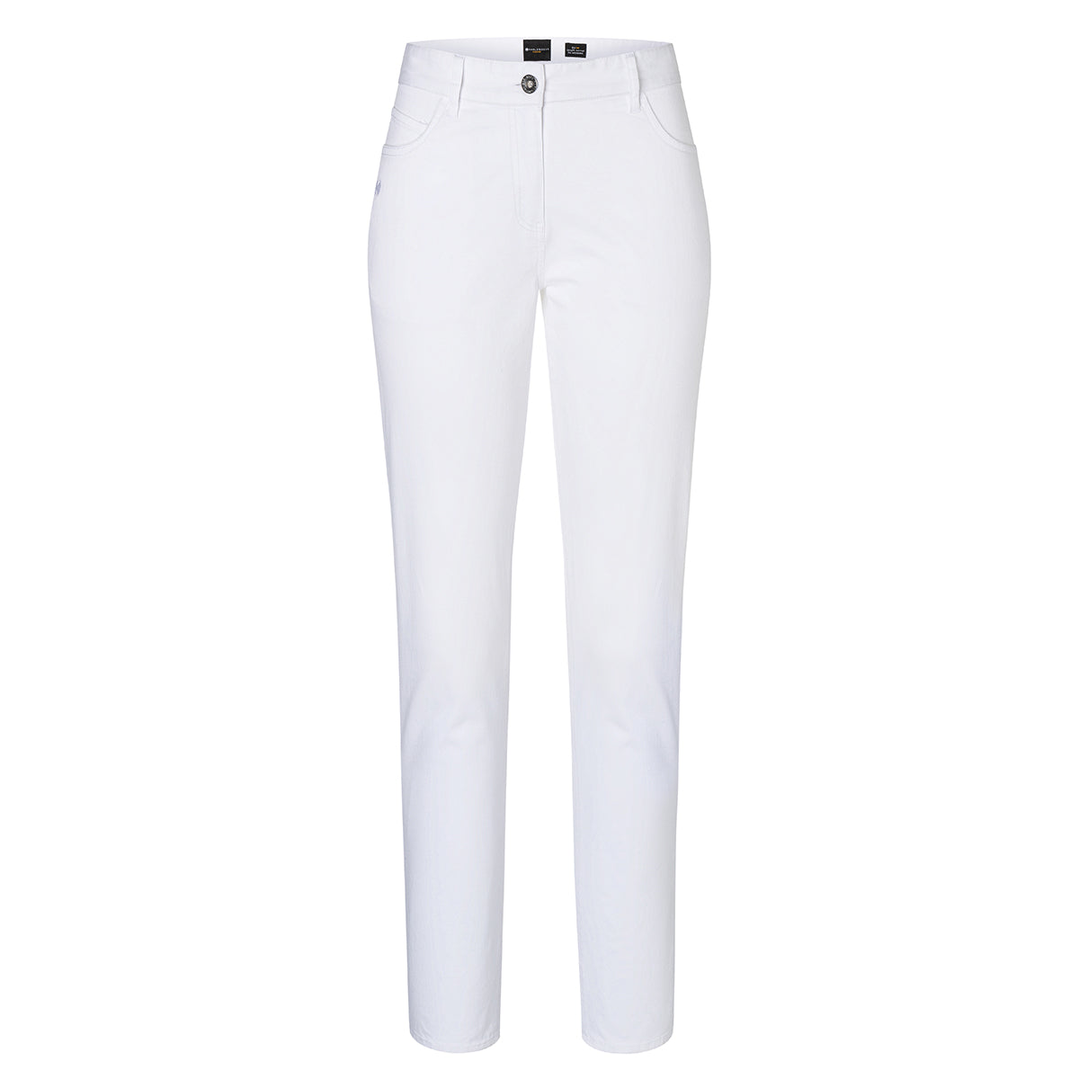 (6 stk.) Karlowsky - bukser med 5 lommer til damer - Hvid - Størrelse: 48