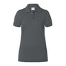 (6 stk) KARLOWSKY | Workwear Polo Shirt Basic til Damer - Antracit - Størrelse: L