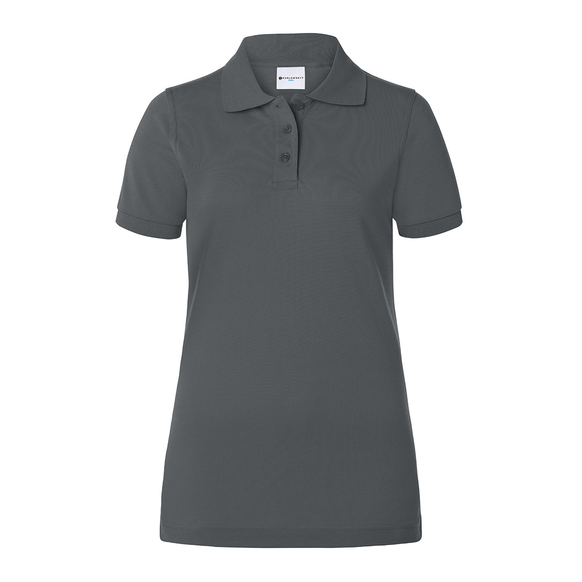 (6 stk) Karlowsky - Workwear Polo Shirt Basic til Damer - Antracit - Størrelse: 2XL