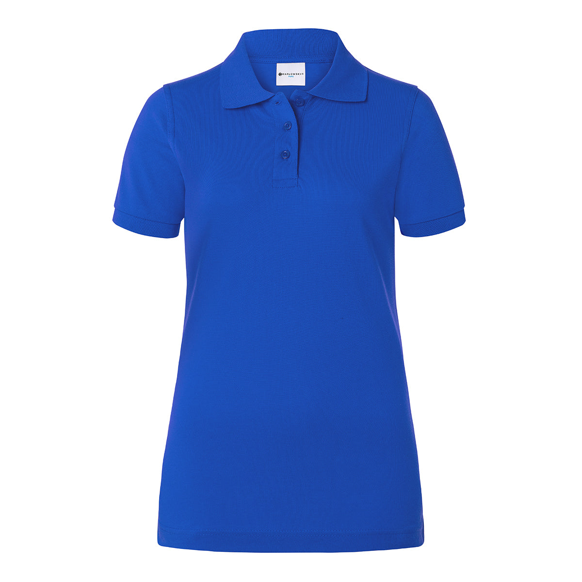 (6 stk) Karlowsky - Workwear Polo Shirt Basic til Damer - Blå - Størrelse: L