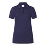 (6 stk) KARLOWSKY | Workwear Polo Shirt Basic til Damer - Marineblå - Størrelse: M