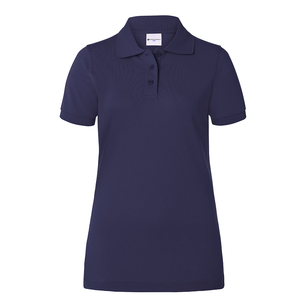 (6 stk) Karlowsky - Workwear Polo Shirt Basic til Damer - Marineblå - Størrelse: 2XL