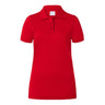 (6 stk) KARLOWSKY | Workwear Polo Shirt Basic til Damer - Rød - Størrelse: XL
