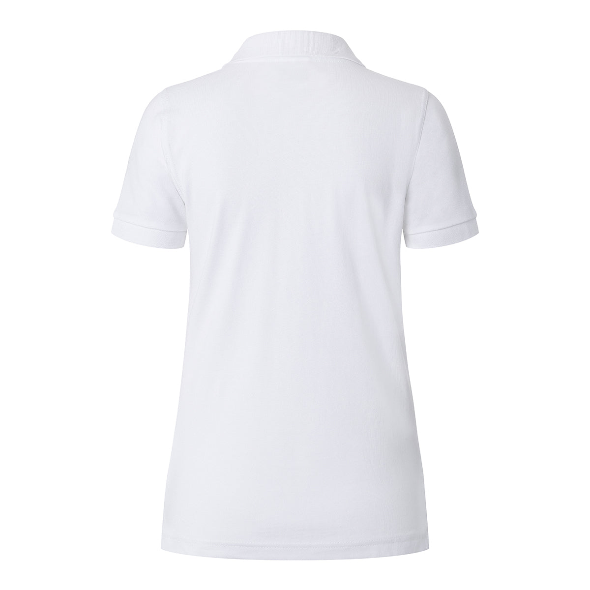 (6 stk) Karlowsky - Workwear Polo Shirt Basic til Damer - Hvid - Størrelse: L