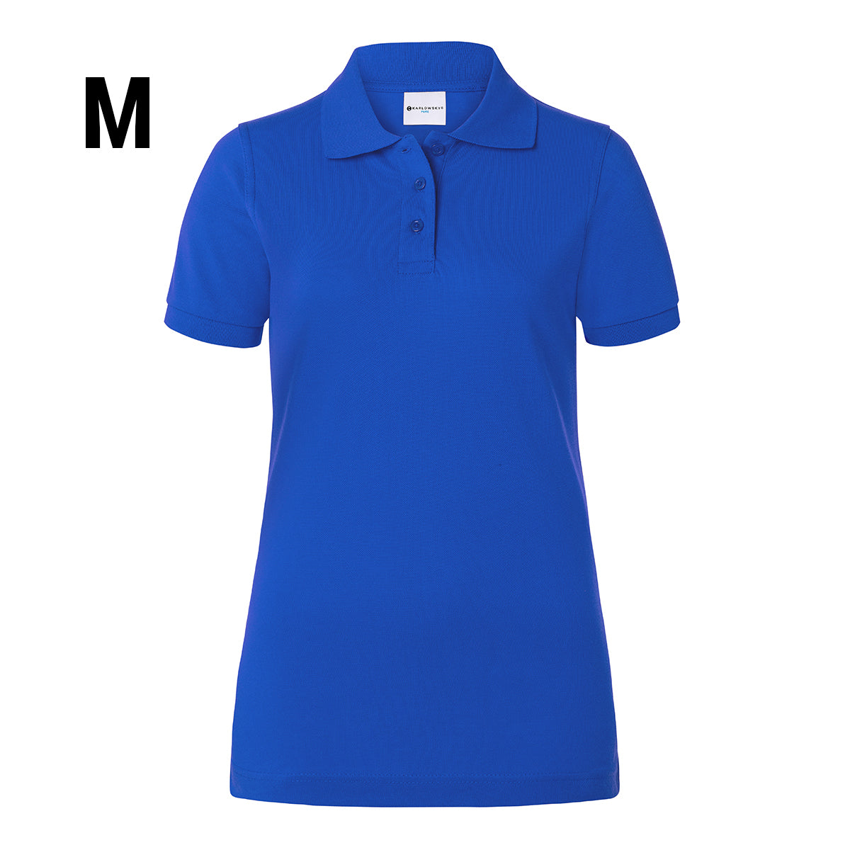 (6 stk) Karlowsky - Workwear Polo Shirt Basic til Damer - Blå - Størrelse: M