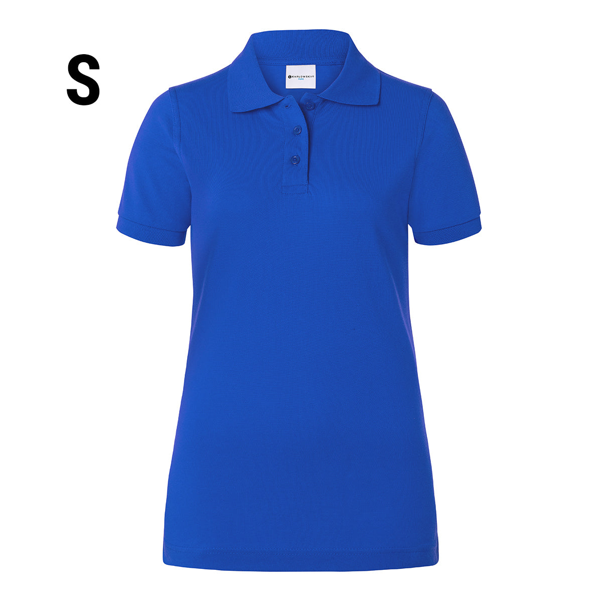 Karlowsky - Arbejdsbeklædning Basic Poloshirt til damer - Blå - Størrelse: S