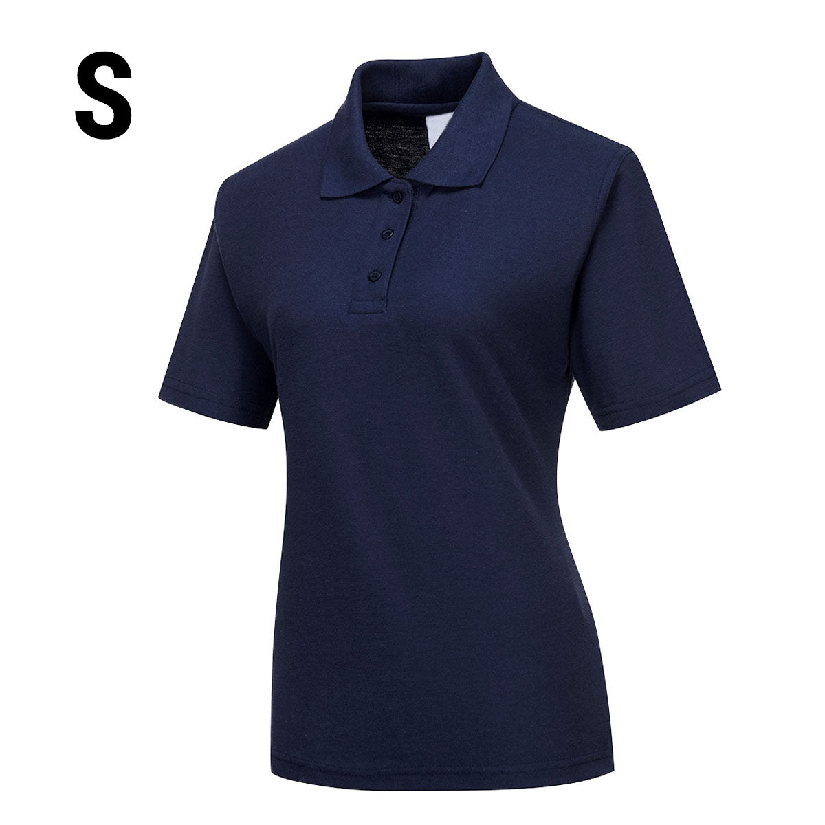 (5 stk.) Poloshirt til damer - Navy - Størrelse: S