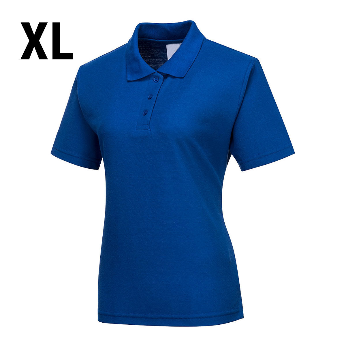 Poloshirt til damer - Kongeblå - Størrelse: XL