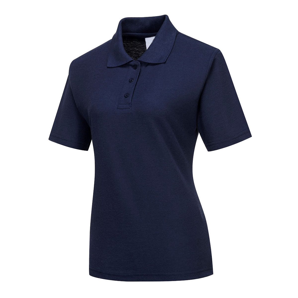 (5 stk.) Poloshirt til damer - Navy - Størrelse: XS