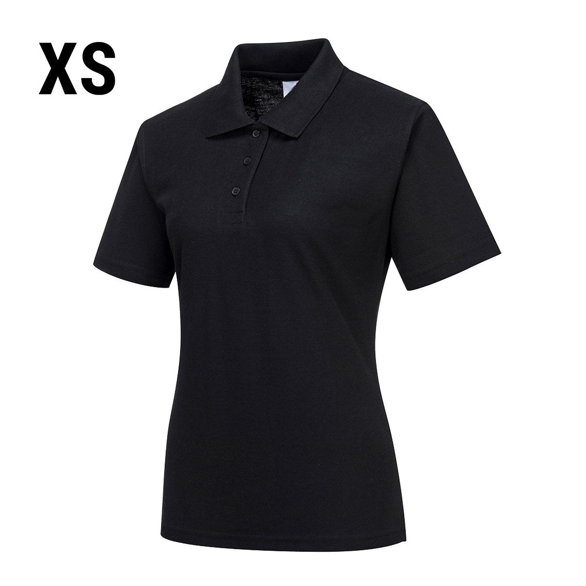 Poloshirt til damer - Sort - størrelse: XS