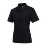 Poloshirt til damer - Sort - størrelse: XL