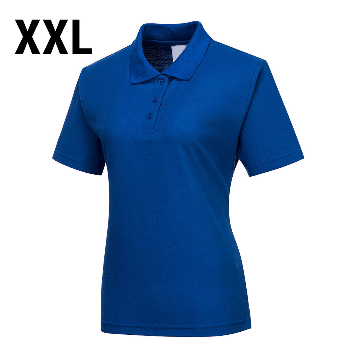 Poloshirt til damer - Kongeblå - størrelse: XXL