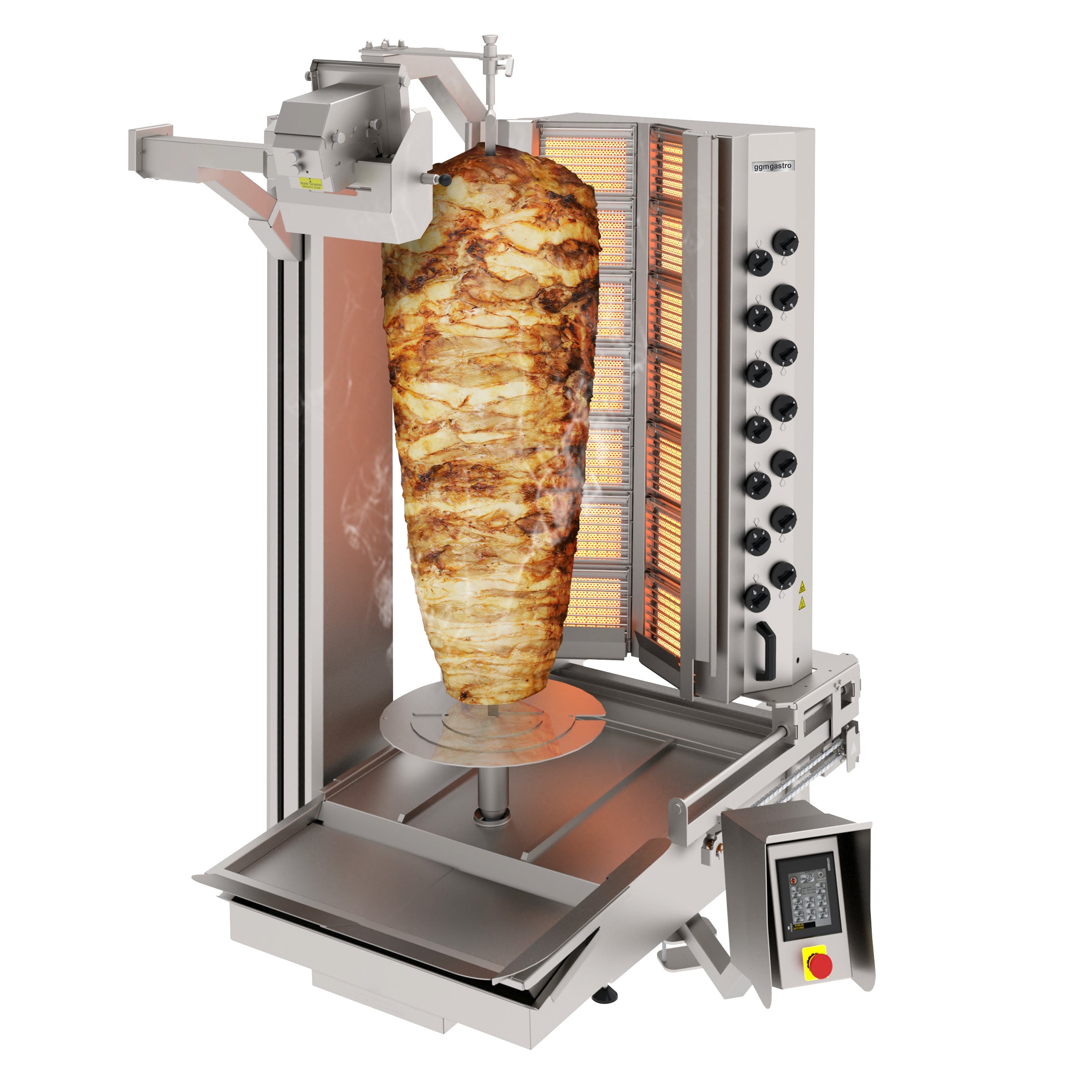 Gas Robot kebabgrill - op til maks. 280 kg