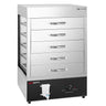 Dampkoger - 2,5 kW - Manuel - inkl. damptilbehør med 5 skuffer