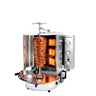 Gas Shawarma-/dönergrill - 6 brændere - maks. 60 kg
