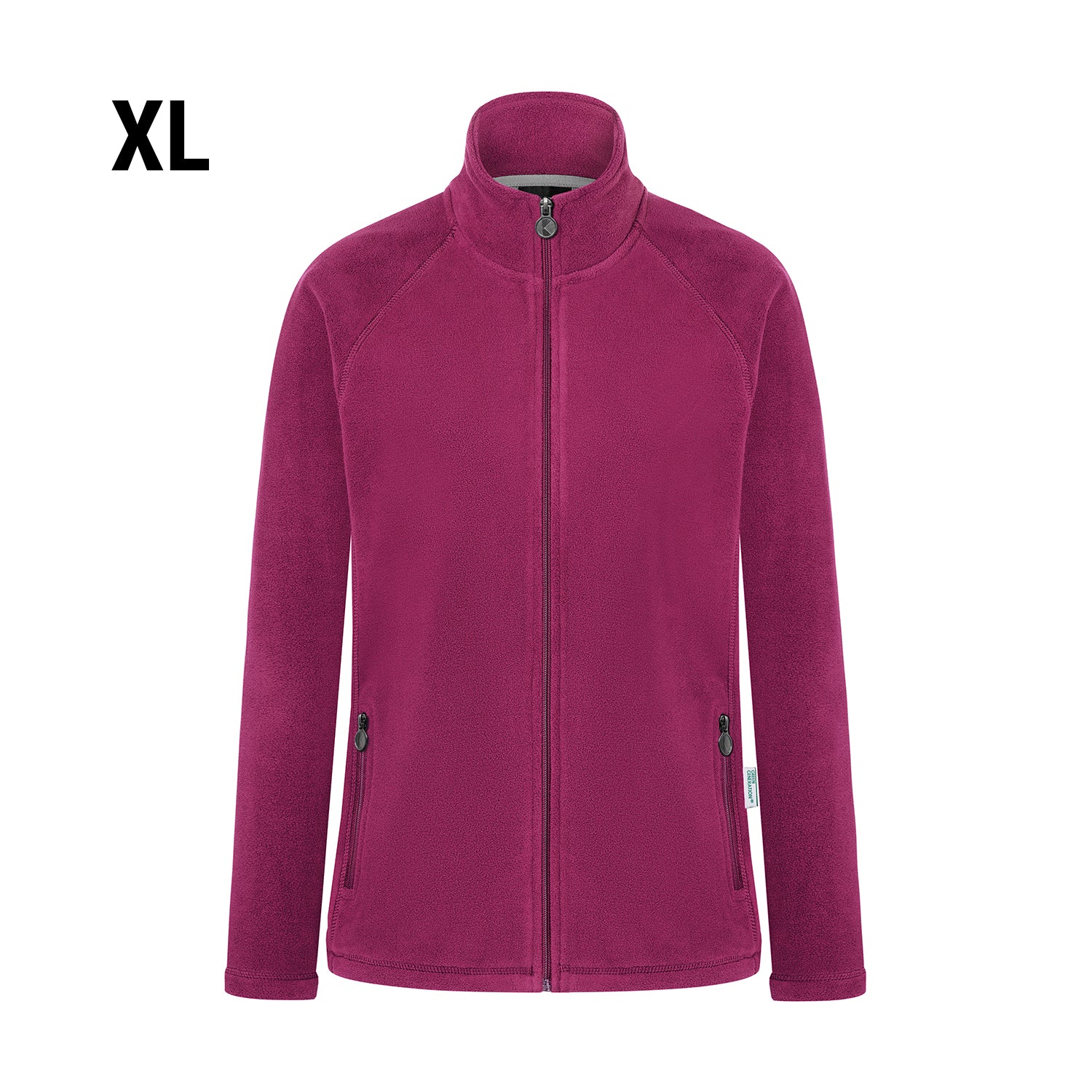 Karlowsky | Fleecejakke til damer - Warm-Up - Fuchsia - Størrelse: XL