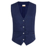 (6 stk.) KARLOWSKY | Damevest Lena - Navy - Størrelse: 48