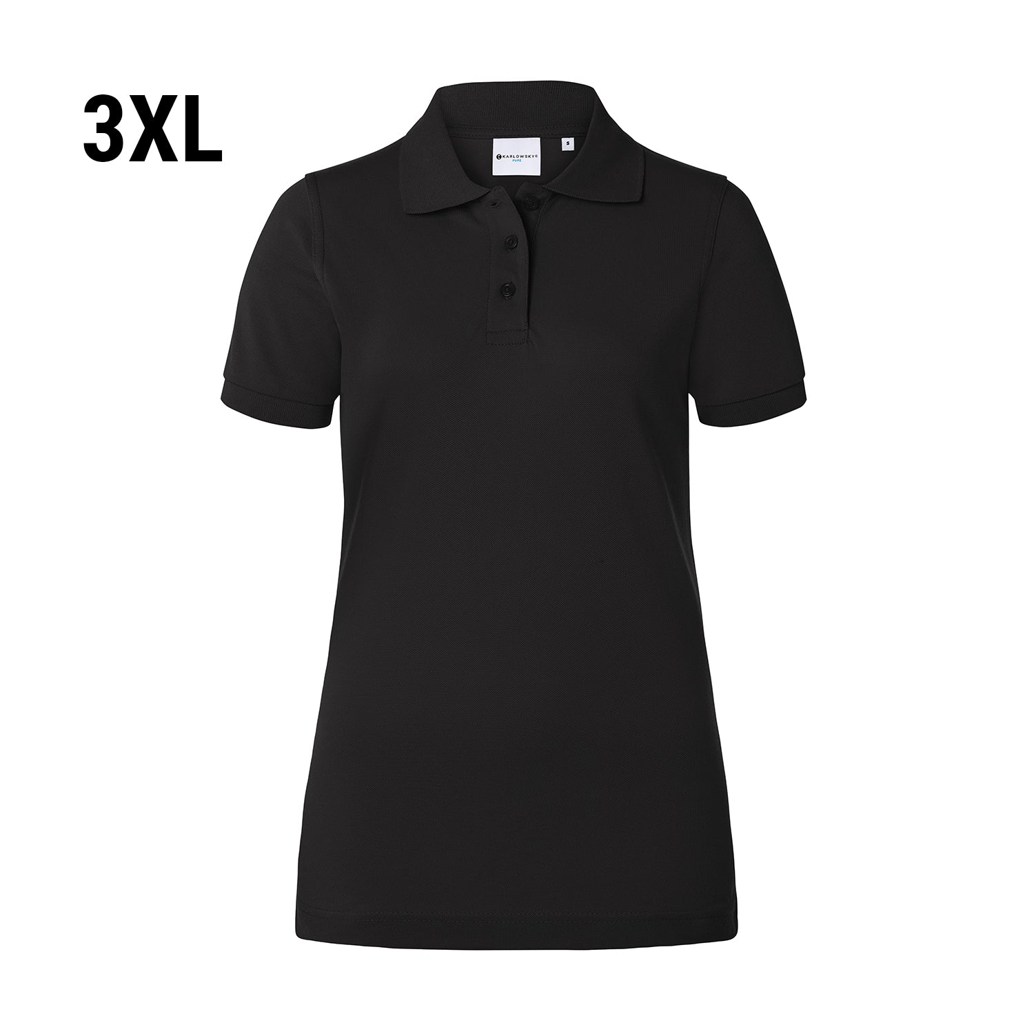 Karlowsky | Poloshirt Basic til damer - Blå - Størrelse: 3XL