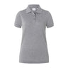 KARLOWSKY | | Poloshirt Basic til damer - Lysegrå - Størrelse: 3XL