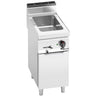 Elektrisk bain marie - 1,2 kW - 1x GN 1/1 - med afløbshane - med underskab