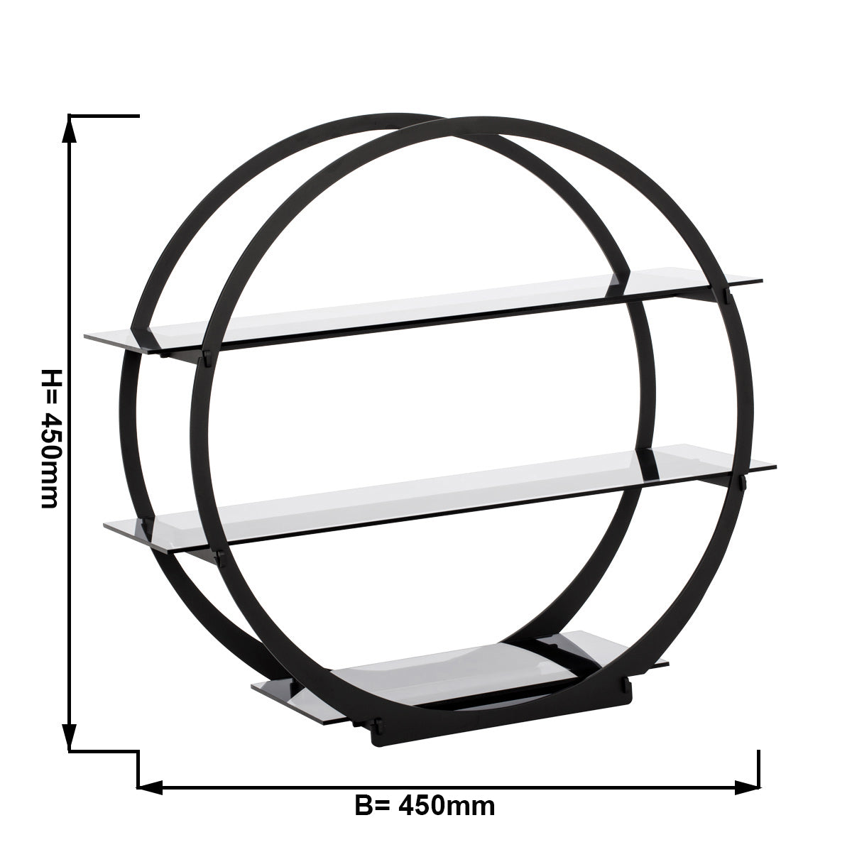 Kagefod / buffetstativ - Ø 45 cm