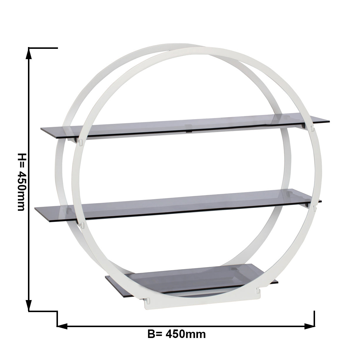 Kagefod / buffetstativ - Ø 45 cm